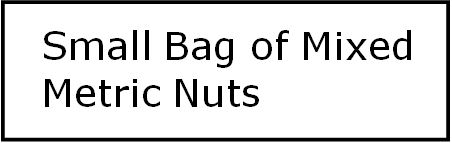Small Metric Mixed Nuts